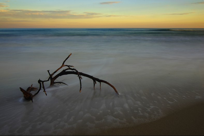 Minimalist seascape