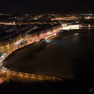 La Zurriola de noche