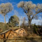 Mill Wheel at Crescent Moon Ranch