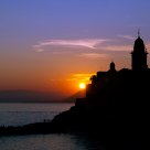 Sunset at  Camogli