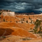 Storm Light Over Canyon