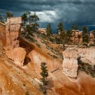 Storm Light Over Canyon