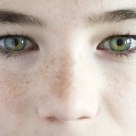 Green eyes