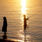 At the Waters edge
