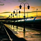 Train @ Sunset