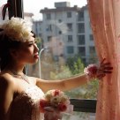 A pretty bride