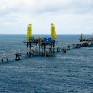 Tanker Unloading Station near the Grand Bahama Island