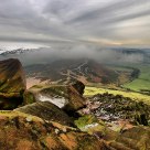 Mist over Hen Cloud