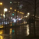Rainy Eveningwalk, Hamburg Landungsbrücken