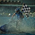 The checkered flag