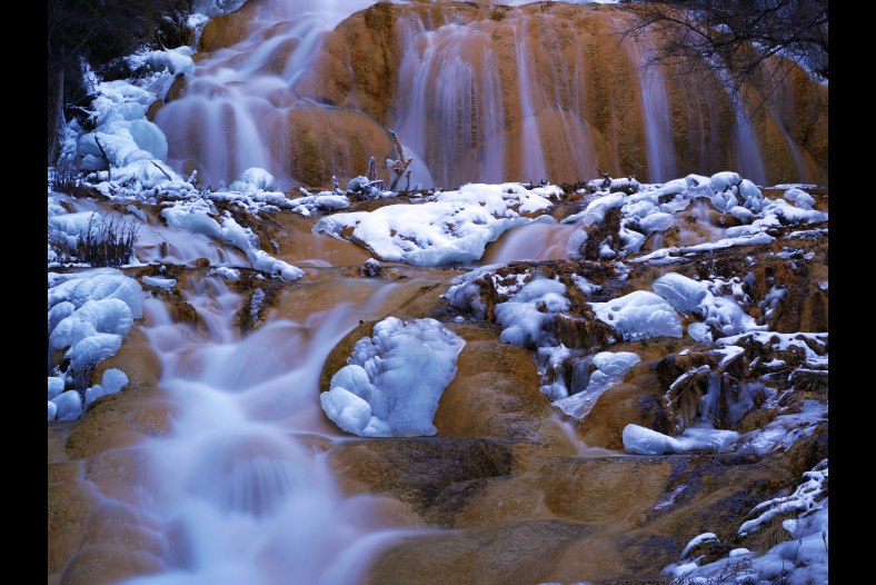 Stream in winter