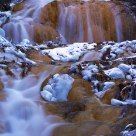 Stream in winter