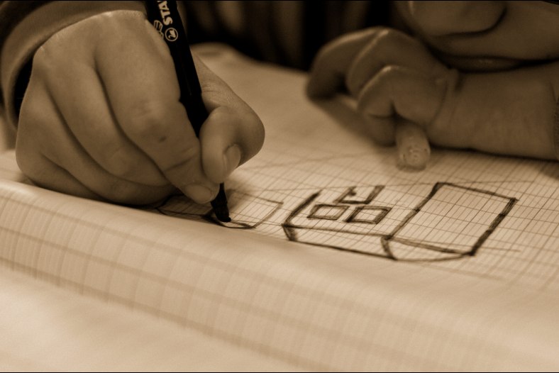 Child draw