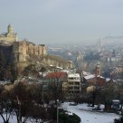 Snow in Tbilisi