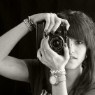 Young photographer, classic camera