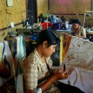 Batik painting