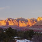 Waterpocket Fold before Sunset