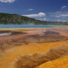 Midway Geyser Basin in Yellowstone National Park