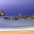 Beach by night