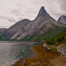 National mountain of Norway. Stetind