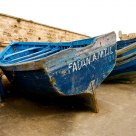 Blue boat