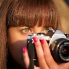 The beauty eyes of a photographer