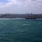 Returning from a voyage.