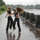 Dancing in the rain