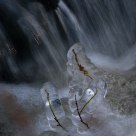 Ice and water