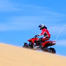 Motorcycle on Sands