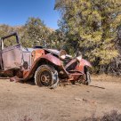 Abandoned Truck at Wall Street Mill