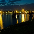 Cardiff Bay lights