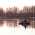 Spring evening on the river