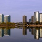 Grenadier Pond mirror reflection