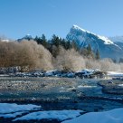 Snom and water