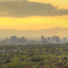 Salt Lake City Bathed in the Afternoon Sun
