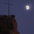 Cross near Shio-Mgvime's Orthodox Monastery, Caucasus