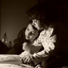Childrens reading a book