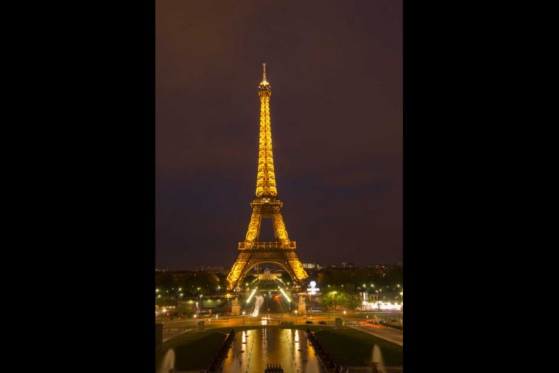 Eiffel Tower at Night
