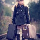 Waiting for the train