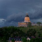 Thunder Storm over the Capital at Dusk
