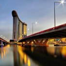 In between the bridges