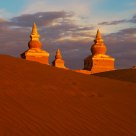 Ancient City at Dusk