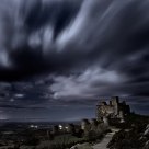 Dreary night in Loarre 