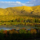 Lake in desert