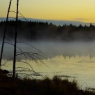 Morningtide of the lake