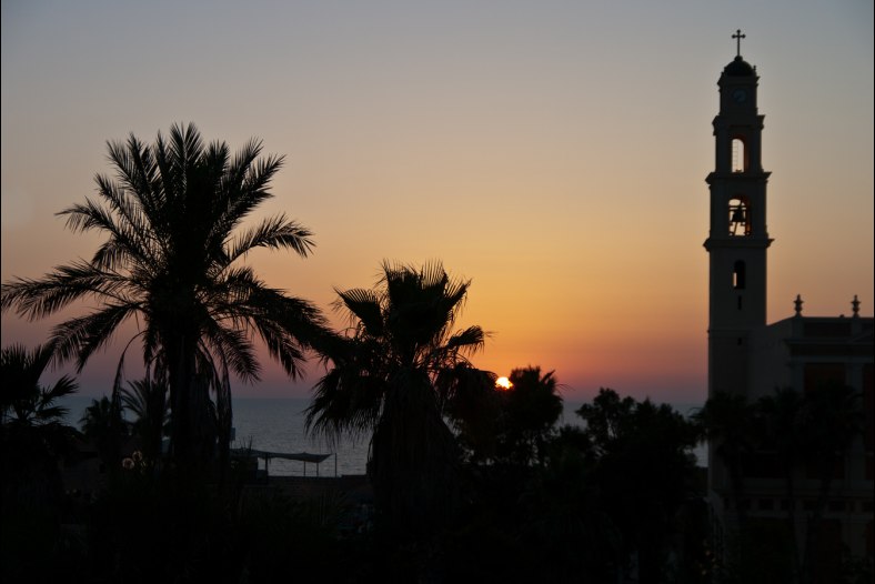 Sunset in Jaffa