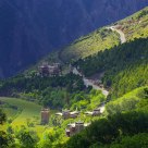 Village in mountain