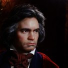 Ludwig van Beethoven's wax figure