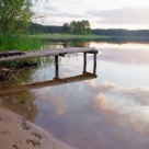 lake, landscape